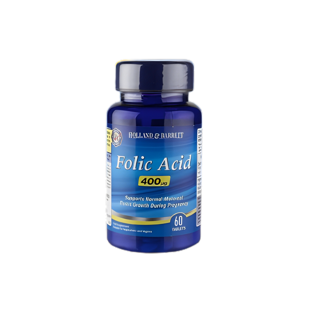 HOLLAND BARRETT FOLIC ACID 400MG TBL A60-1