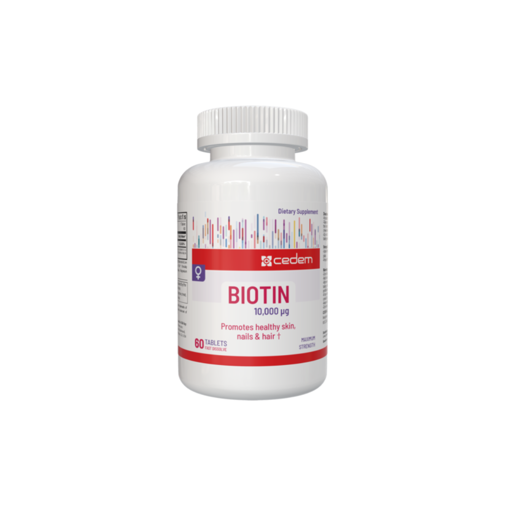 CEDEM BIOTIN 10.000MCG TBL A60-1