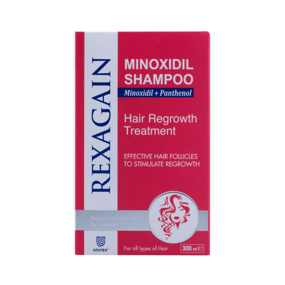 REXAGAIN MINOXIDIL + PANTHENOL SHAMPOO WOMEN 300ML-1