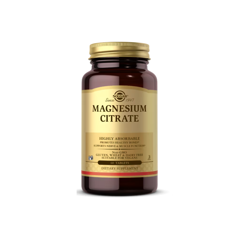 SOLGAR MAGNESIUM CITRATE TBL A60-1