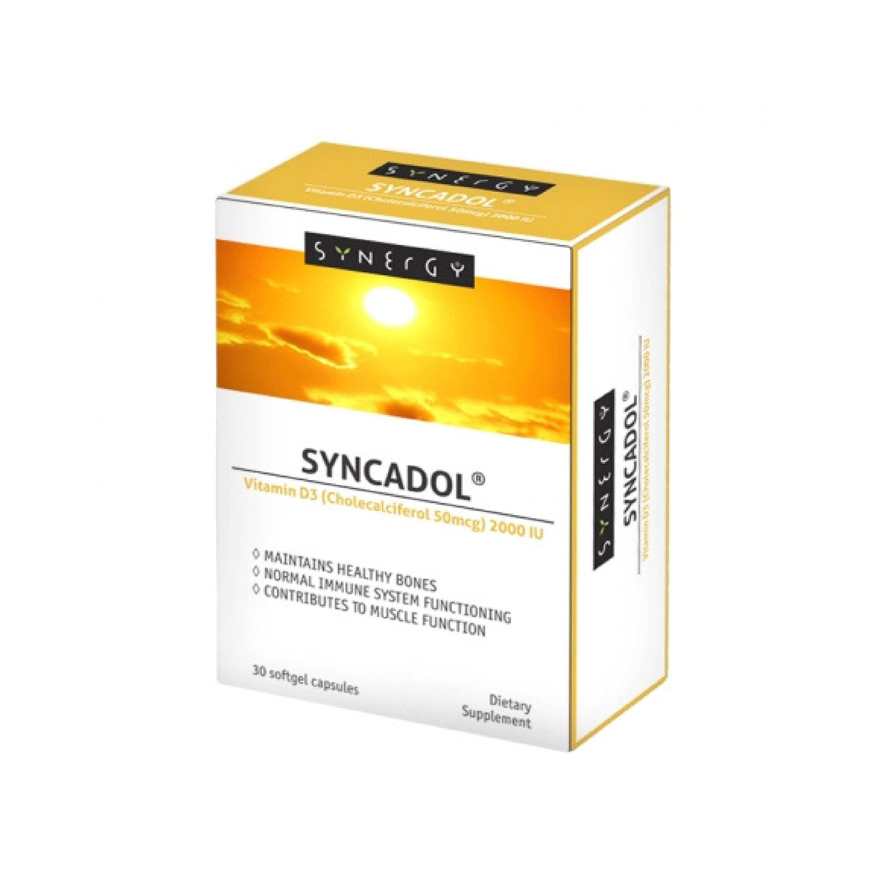 SYNCADOL VITAMIN D3 CPS A30-1