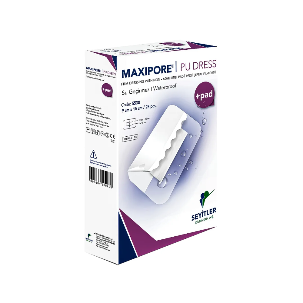 MAXIPORE PU DRESS 9CM X 15CM A1-1