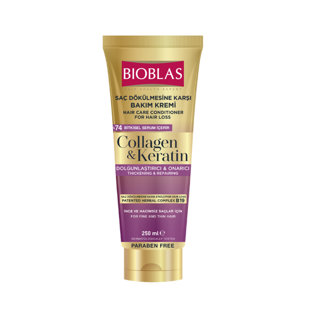 BIOBLAS COLLAGEN & KERATIN HAIR CARE KREM 250ML-1