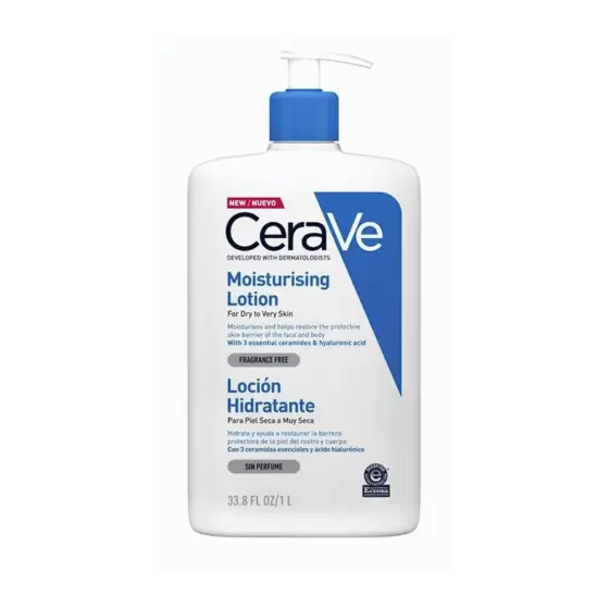 CERAVE MOISTURISING LOTION FOR DRY SKIN 1L photo 1