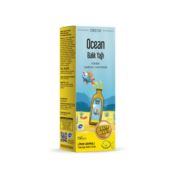 OCEAN FISH OIL LEMON SIR 150ML photo 1