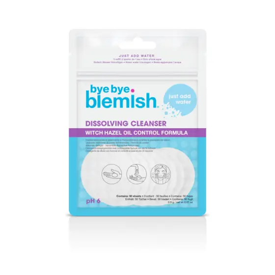 BYE BYE BLEMISH DISSOLVING CLEANSER SHEETS A50 photo 1