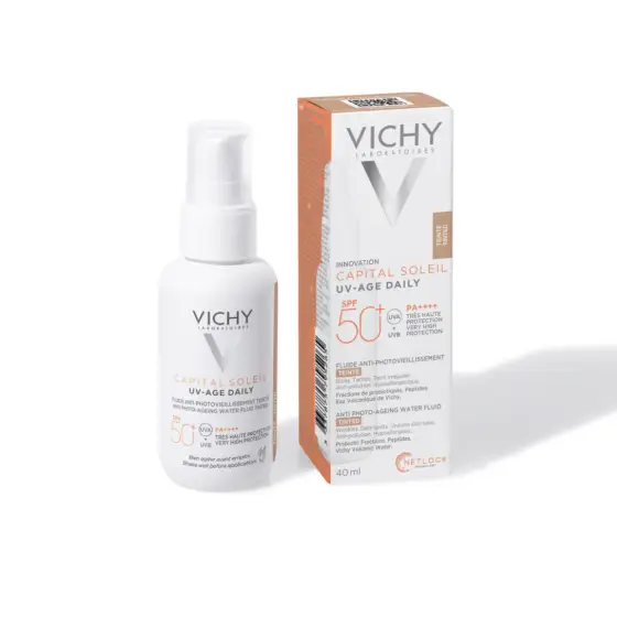 VICHY CAPITAL SOLEIL SPF50 ANTIAGE TINTED 40ML photo 1