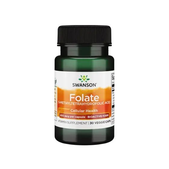 SWANSON FOLATE 400 MCG CPS A30 photo 1