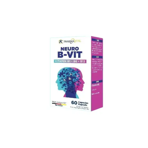 PHARMAVITAL NEURO B-VIT CPS A60 photo 1