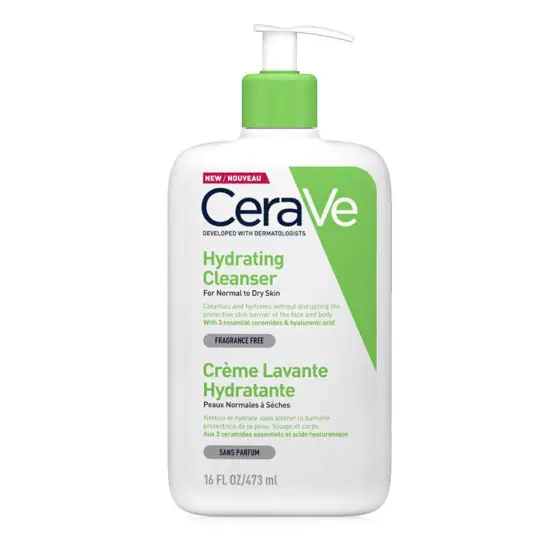 CERAVE HYDRATING CLEANSING-NORMAL TO DRY 473ML photo 1