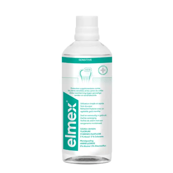 ELMEX MOUTHWASH SENSITIVE 400ML photo 1